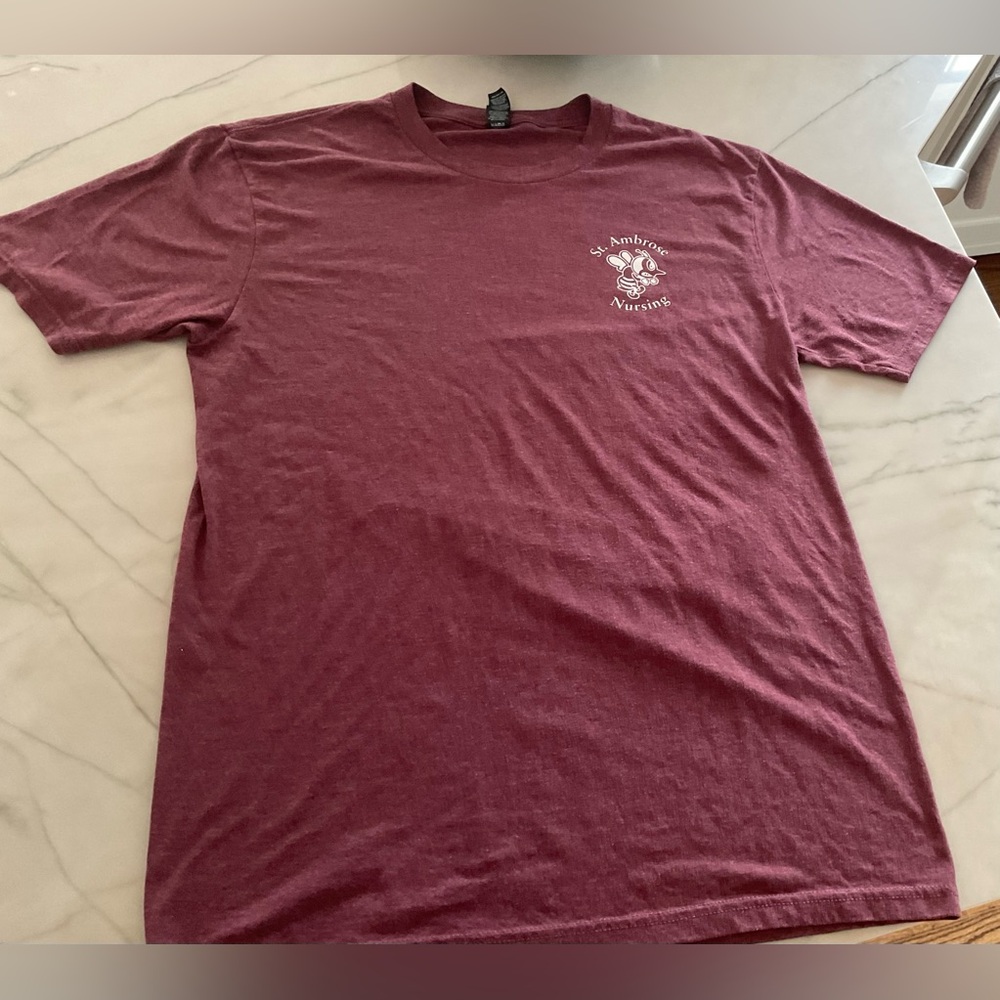 St. Ambrose University Nursing Tee S M 🐝